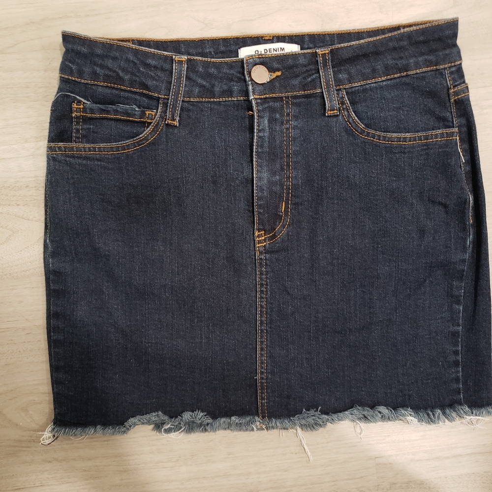 Denim skirt